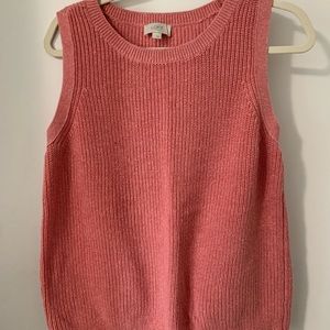 LOFT sweater vest (L)